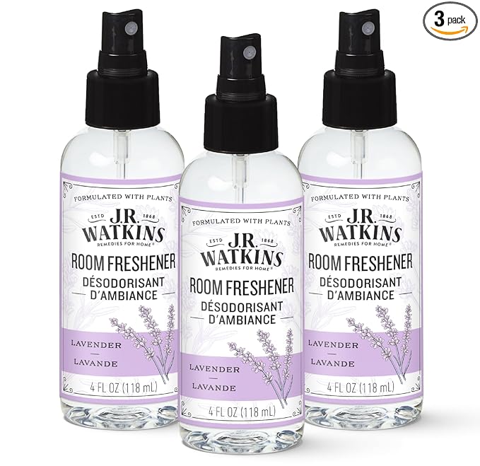J.R. Watkins Room Freshener - Lavender - 4 Fl Oz, Pack of 3