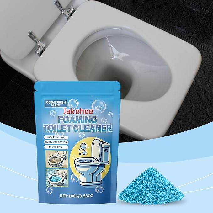Foaming Toilet Cleaner, Ocean Fresh Scent, 3.53 oz, Easy Cleaning, Septic Safe
