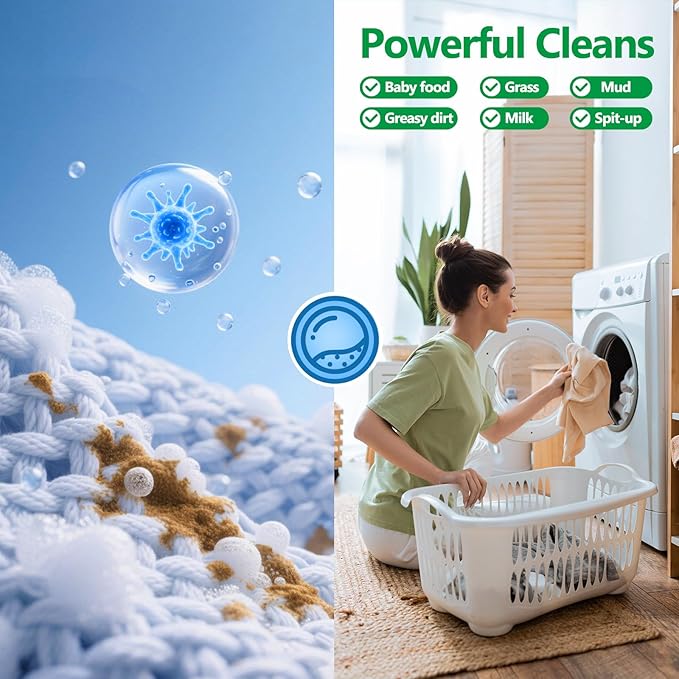 240 Pack Laundry Detergent Pods- 5-in-1 Stain Remover Laundry Soap Pods- Ultra Concentrated,Dissolvable Detergent Pods Bulk for Washing Machines,Linen Scent