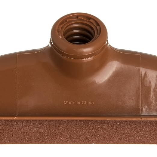 SPARTA 4156801 Plastic Double Foam Squeegee, Commercial Squeegee With Durable Contruction For Cleaning, Commercial, Residential, 24 Inches, Brown, (Pack of 6)