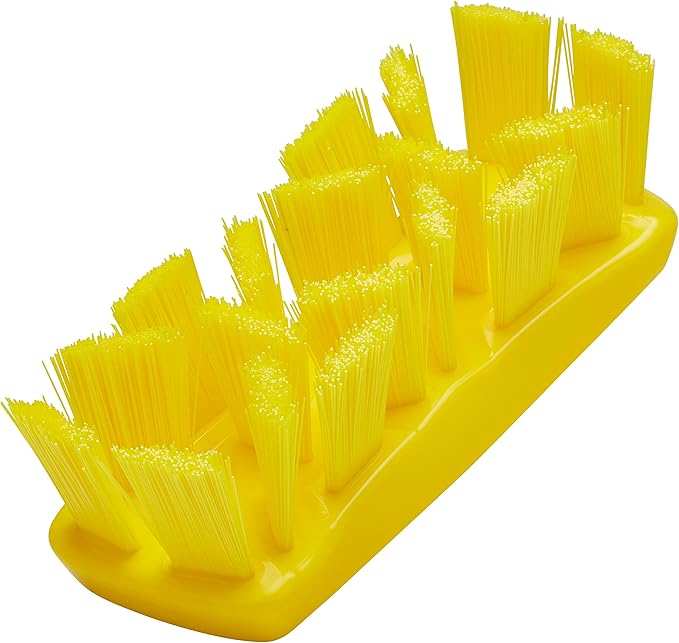 Vikan 38916 UST 6.9" Hand Brush - Stiff, Yellow
