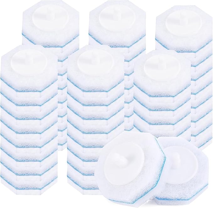 30Pcs Upgrade Toilet Bowl Wand Refills Suitable for Clorox,Toilet Wand Refills,Toilet Brush Refills,Toilet Cleaner Refill Pads,Toilet Bowl Cleaner Replacement Heads for Sink Bathtub Cleaning