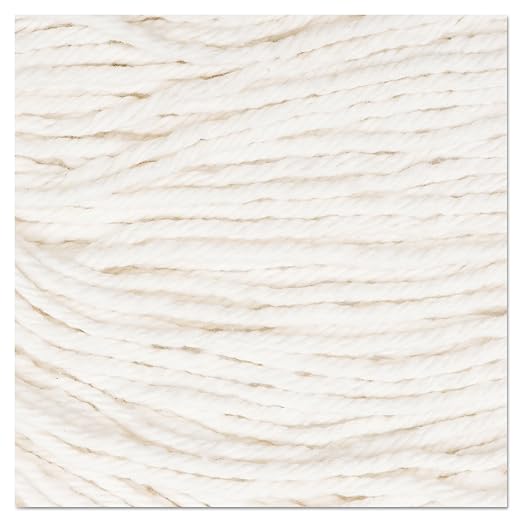 Boardwalk UNS 502WH Super Loop Wet Mop Head, Cotton/Synthetic, Medium Size, White, Cotton/Synthetic (Pack of 12)