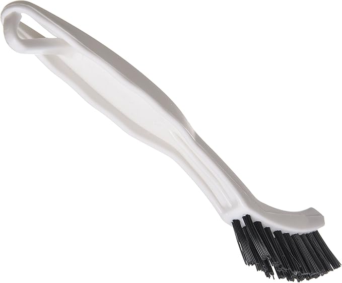SPARTA Flo-Pac Grout Brush Crevice Brush, Detail Brush, Nylon, 8 Inches, White