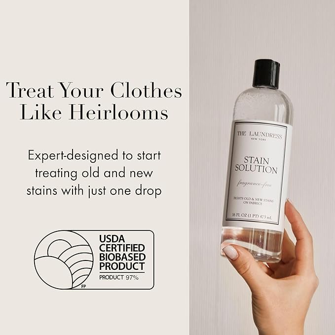 The Laundress New York Stain Solution, 16 Fl Oz Stain Remover for Clothes