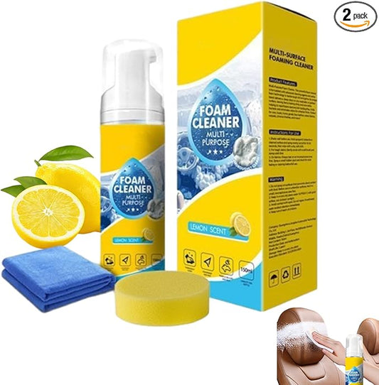4-in-1 All-Purpose Deep Cleaning Spray, 5oz, for Car Interior, Kitchen Grease, Bathroom Tiles, Sofa Upholstery