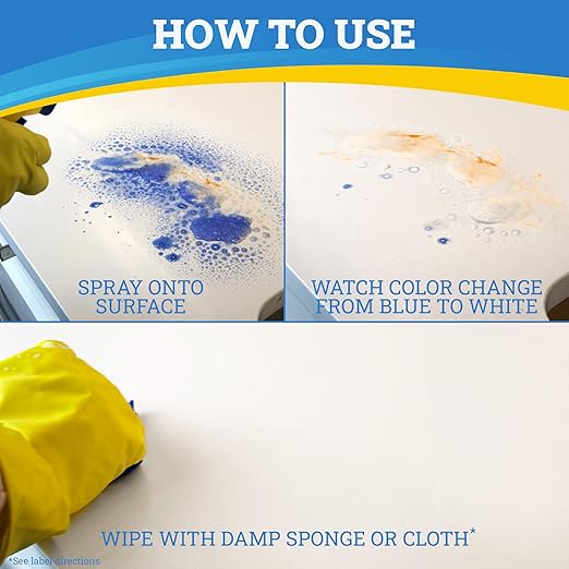 Zep Home Pro Complete Kitchen Cleaner with Color Flash Technology - 24 oz (Pack of 1) - R55206 - Patent Pending Formula Changes Color From Blue to White as it Cleans Away Grease