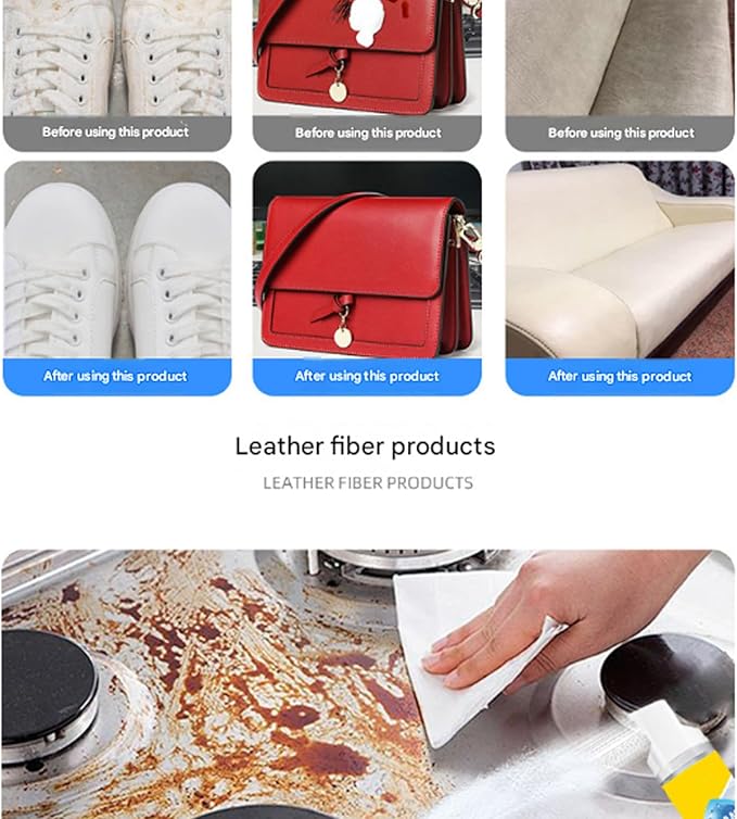 Foam Cleaner All Purpose, Multifunctional Foam Cleaner for Car, New Foam No-Rinse Cleaner for Car Interior, Kitchen, Bathroom Tiles, Sofa (1PC, 150ML)