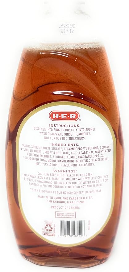HEB Pumpkin Pie Scented Liquid Dish Soap 28oz - 1 bottle