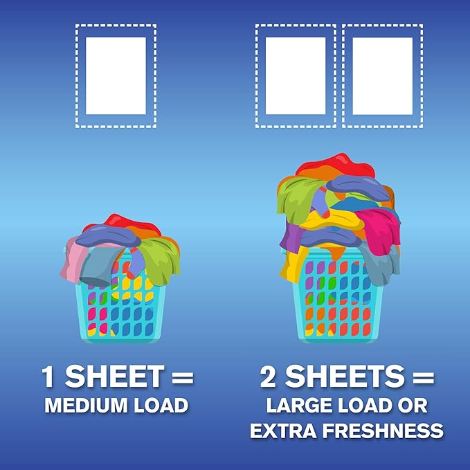 Arm & Hammer Fabric Softener Sheets, Free of Perfumes and Dyes, 100 Count, (Pack of 2)