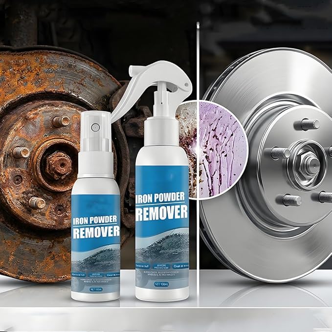 2026 Multi-functional Quick-Acting Rust Removal Spray, 100 Ml Large Capacity Fast Acting Rust Remover Spray, Application for Metal Bikes Tools Tools Cars & Household Surfaces. (1pc)