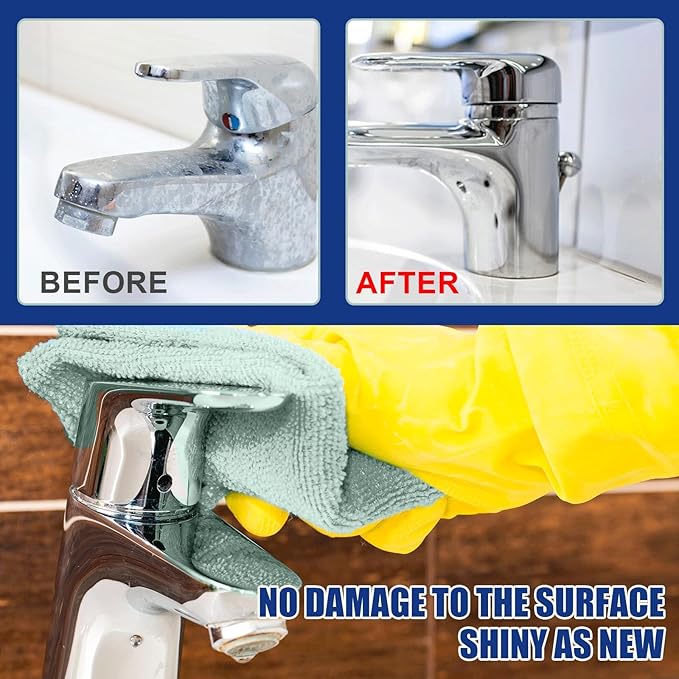 2.02 Floz Bathroom Descaler Foam Cleaner, 2025 New Bathroom Descaler Foam Cleaner Spray, All Purpose Rinse Cleaning Foams Spray, For Toilet Bath Shower Glass Sink Cleaner (1, 1pc)