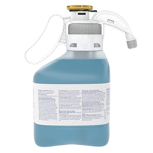 CREW Diversey Non-Acid Bowl And Bathroom Disinfectant Cleaner, Floral, 47.3 Oz, 2/carton