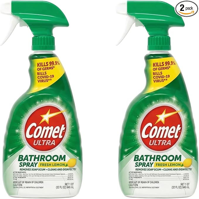 Comet Bathroom Cleaner Spray - 32 oz - 2 pk by Comet
