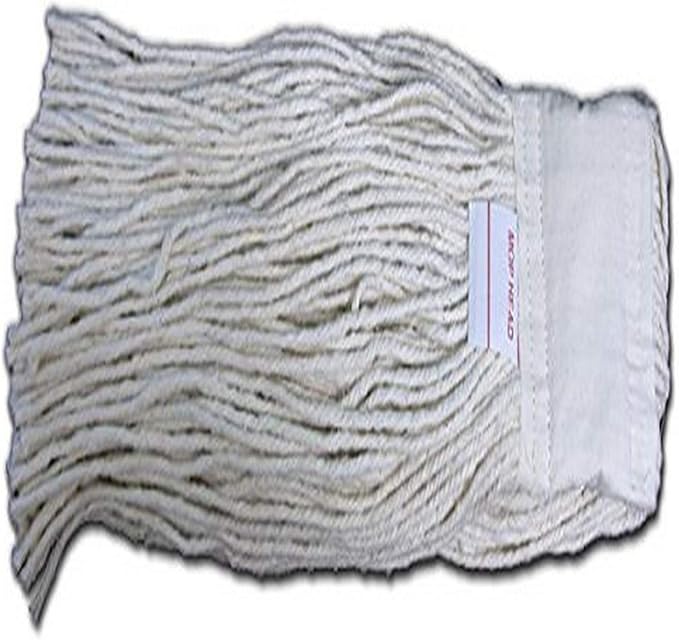 T.W Evans Cordage S0020 Super Strand Cotton Mop Head, 20-Ounce, 12-Pack