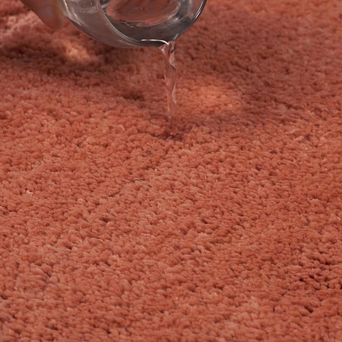 Bath Rugs Bathroom Mat Soft Absorbent Plush Shaggy Soft Floor Non Slip Shower Bath Tub Machine Washable