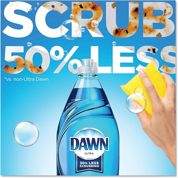 Dawn Ultra 97305 19.4 Oz. Dawn Ultra Dishwashing Liquid Dish Soap Original Scent