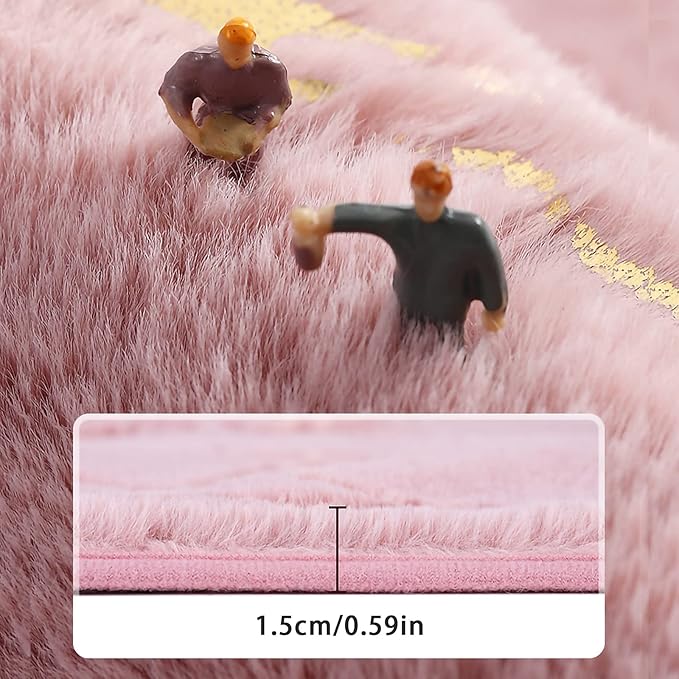 Marble Bathroom Rugs Nonslip Pink Bathroom Mats Ultra Soft Washable Bath Mats for Bathroom Floor Mats Carpet Water Absorbent Shower Rug Decoration for Kitchen Bedroom Living Room