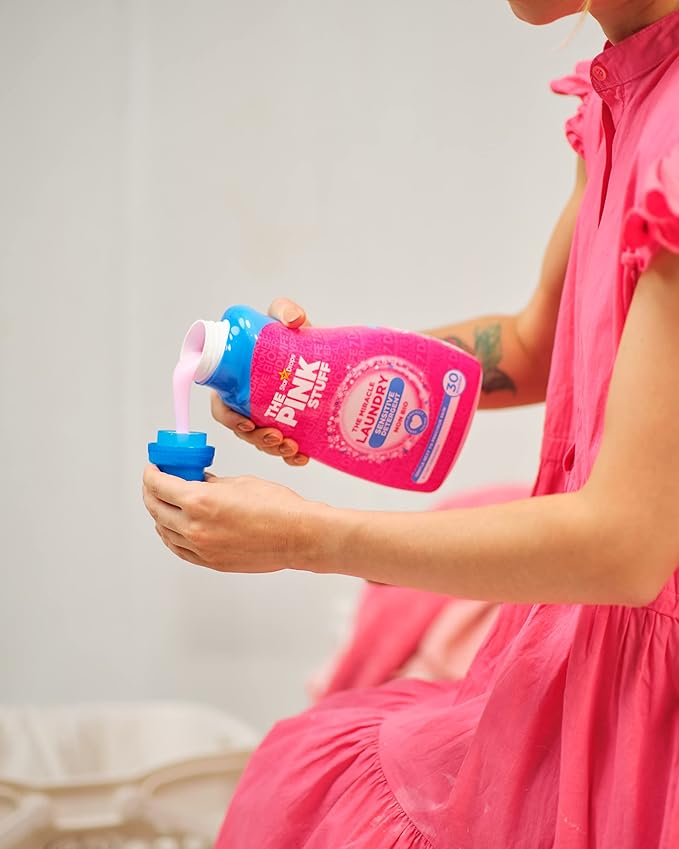 Stardrops - The Pink Stuff - The Miracle Laundry Sensitive Non Bio Liquid - 32oz Pack of 2