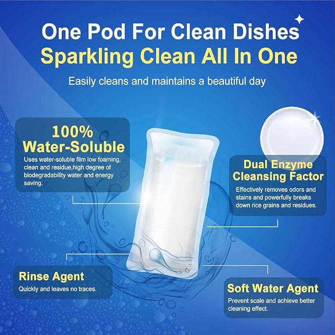 dishwasher pods,dishwasher detergent,dishwasher tablets, non toxic dishwasher detergent,plant-based,cuts grease & rinses clean for sparkling dishes,residue-free unscented,30 Count