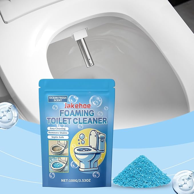 Foaming Toilet Cleaner, Ocean Fresh Scent, 3.53 oz, Easy Cleaning, Septic Safe