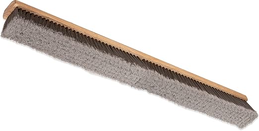 SPARTA Flo-Pac Plastic Flagged Sweep, Floor Broom for Cleaning, 36 Inches, Gray