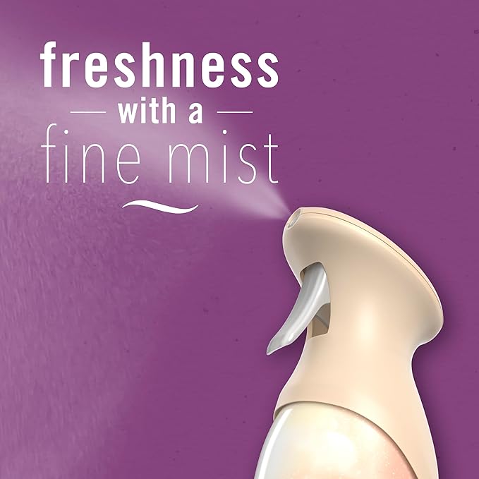 Febreze Air Mist Air Freshener Spray,Odor-Fighting Room Spray,Air-Fresheners for Home and Bathroom and Kitchen,Aerosol Can,Cuddle Weather Scent,8.8oz,(Pack of 6)