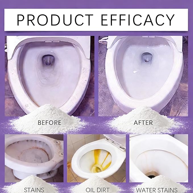 Toilet Cleaning Foam, 2026 New Upgrade Toilet Bowl Cleaner, for Sparkling Clean, Touch Free Foaming Cleaning Powder (1PCS)