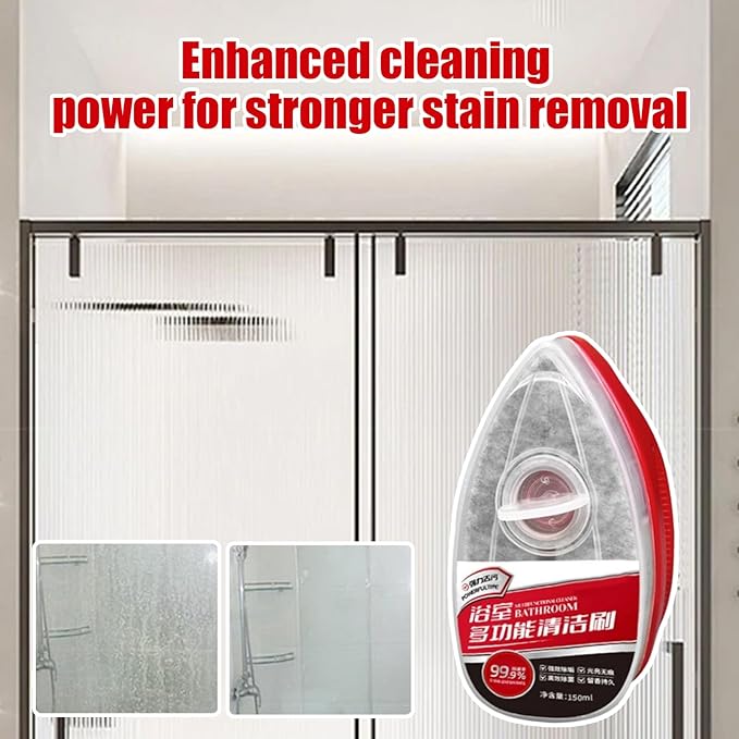 Bathroom Cleaning Brush - Tile Walker, Wall and Sink Cleaner, 150ml Multifunctional Durable Hygiene Tool for Toilet | Kitchen, Apartment, Daily Maintenance