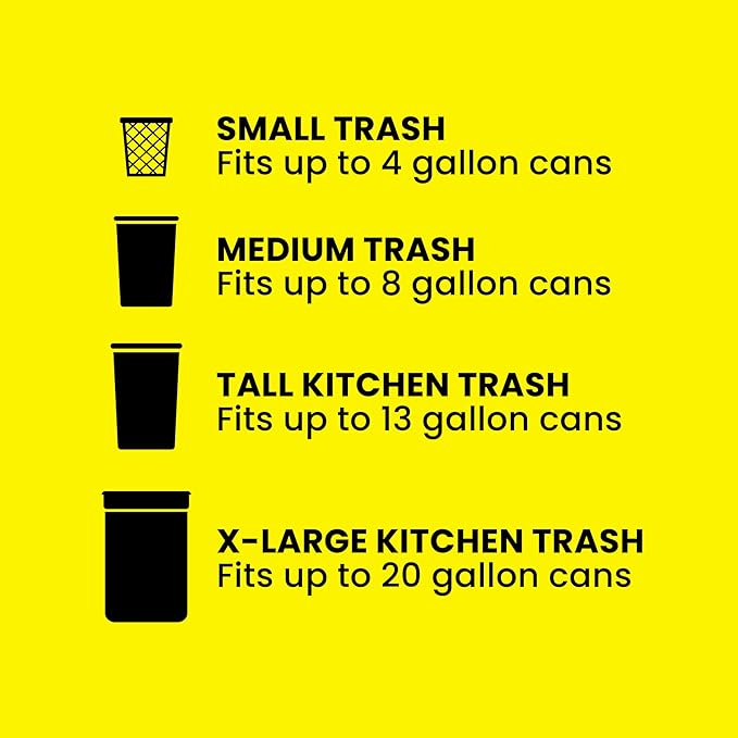 Glad ForceFlex Tall Kitchen Trash Bags, 13 Gallon, Fresh Clean, (Package May Vary),140 Count (Pack of 2)