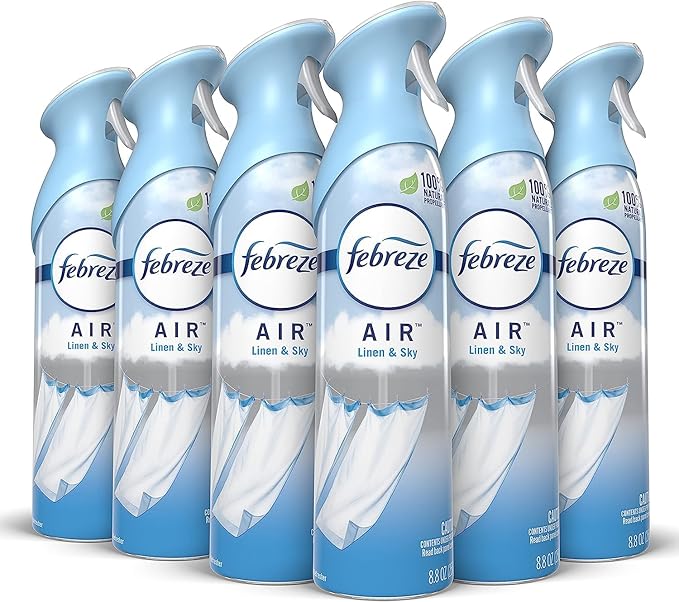 Febreze Odor-Fighting Air Freshener, Linen & Sky, 8.8 fl oz