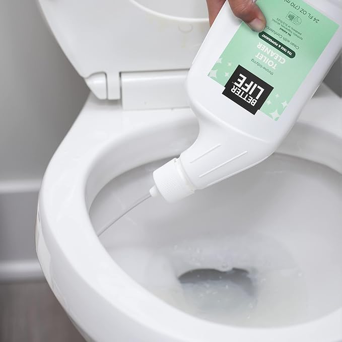 Better Life Toilet Bowl Cleaner(24 Oz, 2 Pack) + All Purpose Cleaner Unscented (24 Oz, 1 Pack)