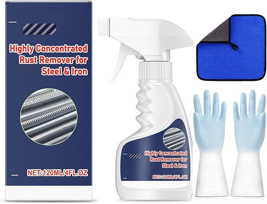 Rust Remover, Heavy Duty Metal Rust Remover, High Concentrated RustRemover, Multipurpose Rusts Stain Removers, Heavy Duty Metal Cleaner