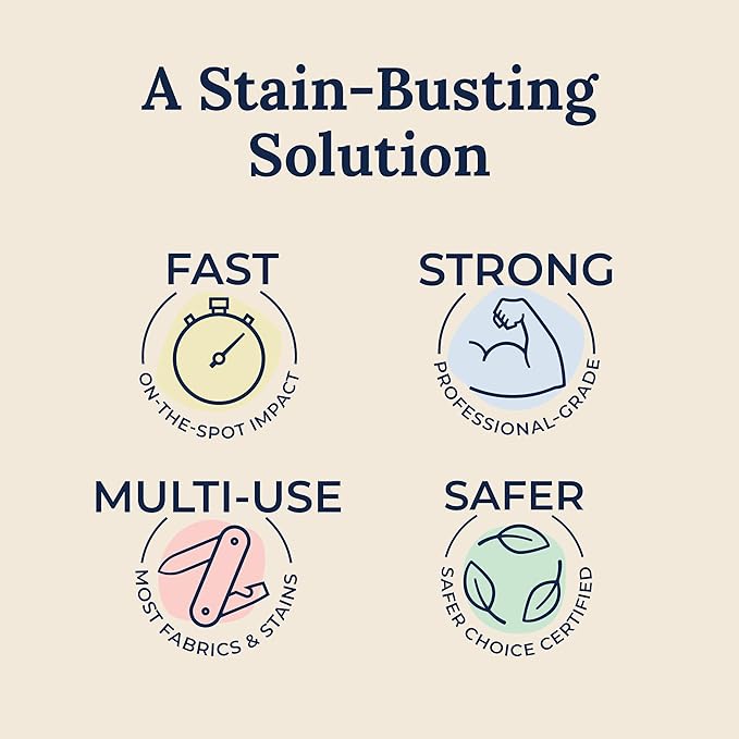 Miss Mouth's Messy Eater Stain Treater - 4oz 2-Pack & 16oz Spray Bottle - Laundry Spot Cleaner for Clothes, Carpet & Upholstery - Baby Stain Remover