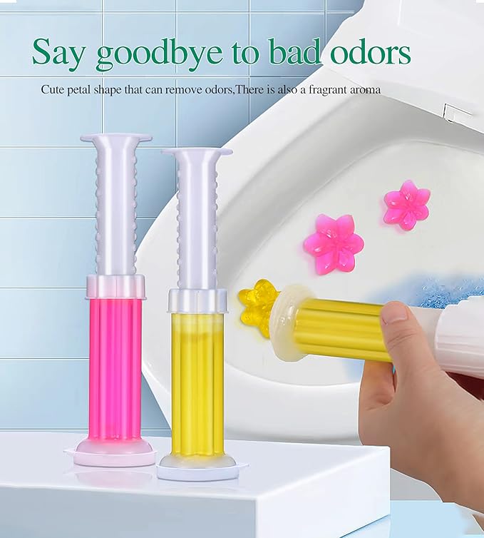 Toilet Bowl Cleaner Gel Stamp Kit, 117 Count, 9 Scents,bathroom Air Freshener (9)
