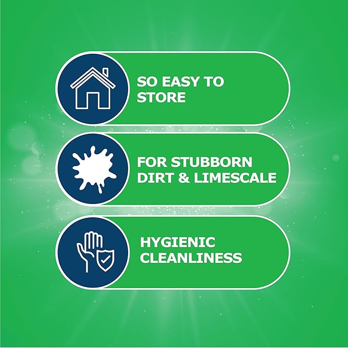 Dr. Beckmann Toilet Cleaning Sheets | Easy Everyday Toilet Cleaning | Hygenic Cleanliness |Citrus Sensation | 20 Sheets
