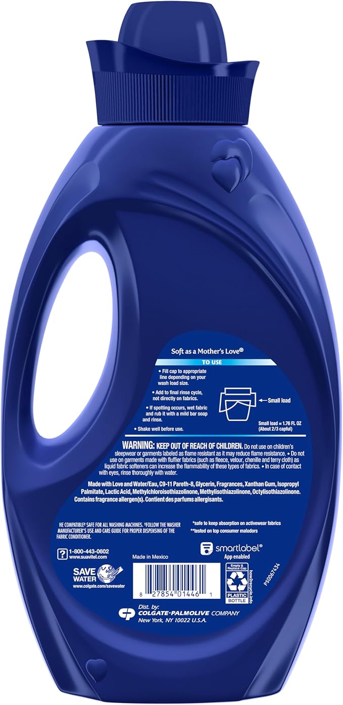 SUAVITEL ODOR SHIELD FABRIC SOFTENER FRESH BREEZE 46OZ