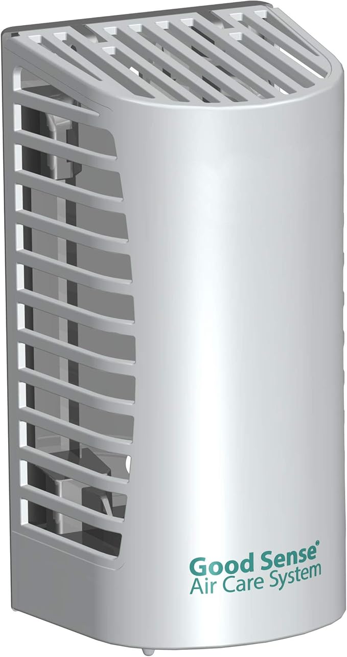 Diversey Good Sense D100910596 60 Day Air Care System Dispenser, No Power Required, Spill Proof Deodorizing Janitorial Wall Mount Air Freshener Cartridge Holder, Pack of 6
