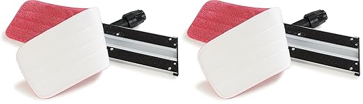 Carlisle FoodService Products 363351900 Aluminum Flat Mop Head Only, 18" Length (Pack of 2)