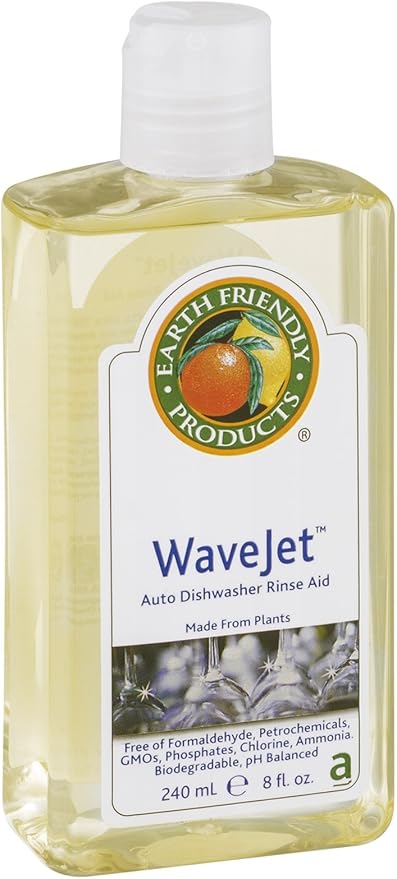 Earth Friendly Wave Jet Rinse Aid - Case of 12 - 8 fl oz