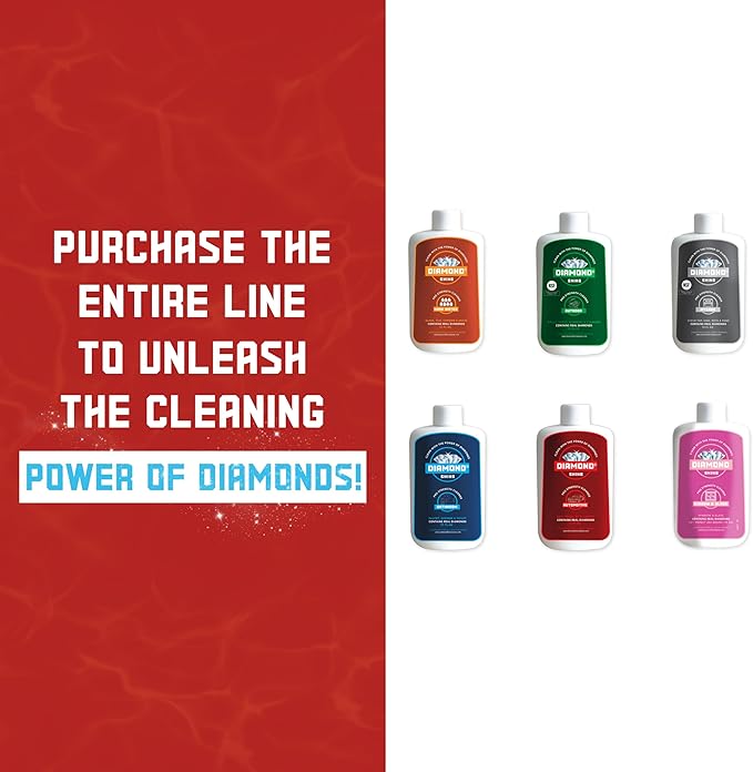 Diamond ShineProfessional Hard Water Cleaner - Lime, Calcium, Rust, Water Spots, Soap Scum - 10 Ounces