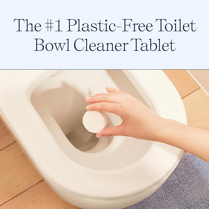 BLUELAND Dishwasher & Toilet Cleaner Duo | Dishwasher Detergent Tablet Starter Set | Toilet Bowl Cleaner Starter Set | No Harsh Chemicals, Plant-Based | Natural, Sustainable