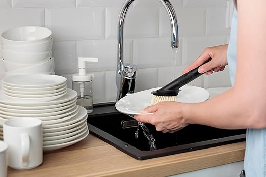 Eco Soap Dispensing Brush Set