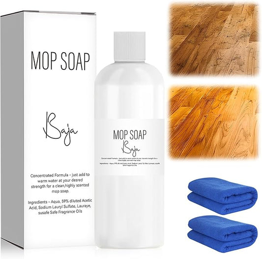 Compensai Mop Soap for Floor Cleaning,R and W Mop Soaps,Mavwicks Mop Soap,Mop Soaps Scented,Multisurface Bathroom & Kitchen Cleaner Supplies(1Pcs)