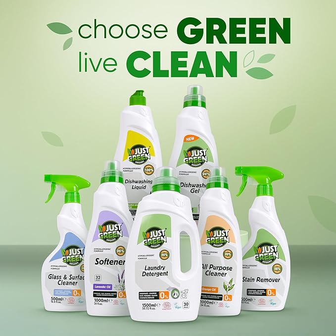 Baby Liquid Laundry Detergent, Plant-Based Laundry Soap Newborn & Infant Clothes, Hypoallergenic, Fragrance-Free, EcoCert Certified, 30 Washes, 50.7 fl oz (1500 ml)