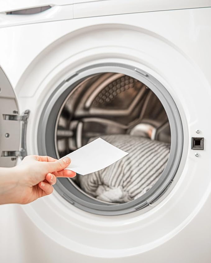 Laundry Detergent Sheets - Fresh Linen - No Plastic Jug (60 Loads) 30 Sheets