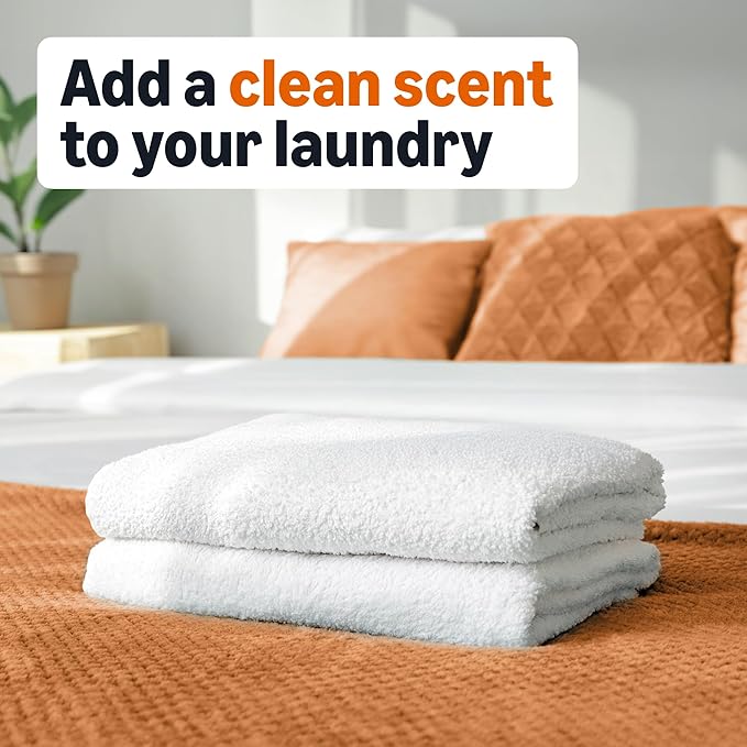 Amazon Basics Dryer Sheets Laundry Fabric Softener, Original Scent, Reduces Static, Fights Wrinkles, 160 Count