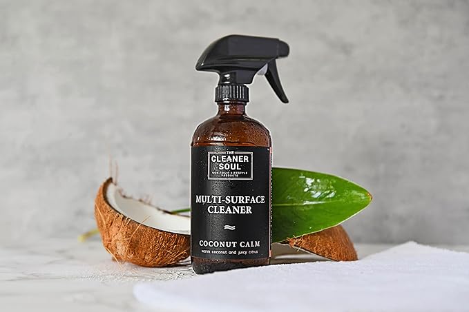 Air Freshener, Natural Essential Oils, Glass Bottle, Non-Toxic, Pet and Family Safe (Coconut Calm)