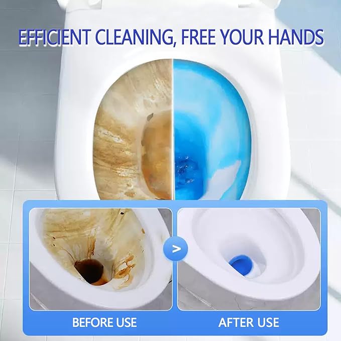 Automatic toilet bowl cleaner,10 Year Toilets Cleane,Automatic Lasting Cleaning, Fresh Scent Toilets Tank Cleaning, Easy To Use,Fresh Scent