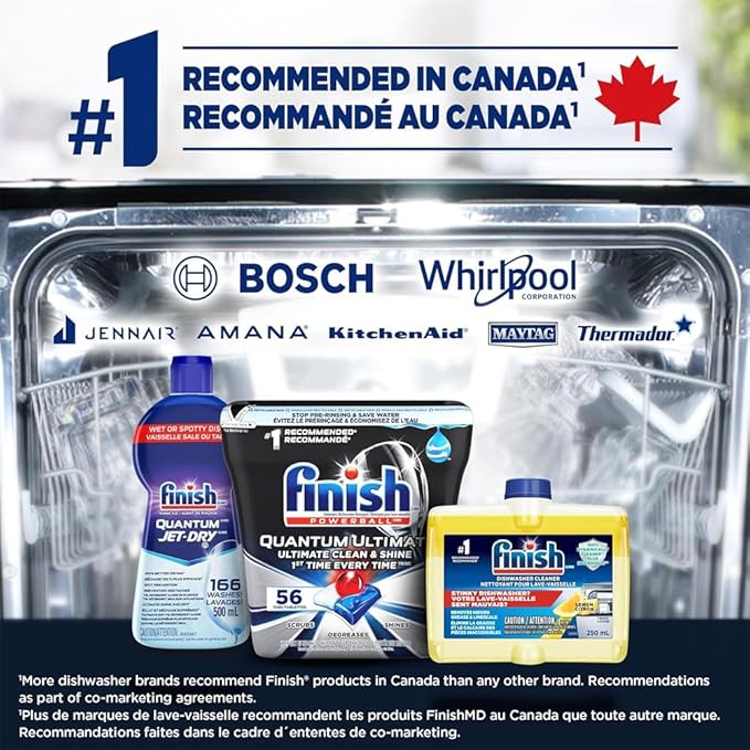 Finish Powerball Quantum Everyday Dishwasher Detergent Tablets, Mega Value Pack - 176 Count, 2.02 kg